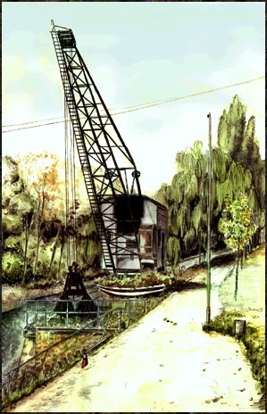 Aquarellskizze